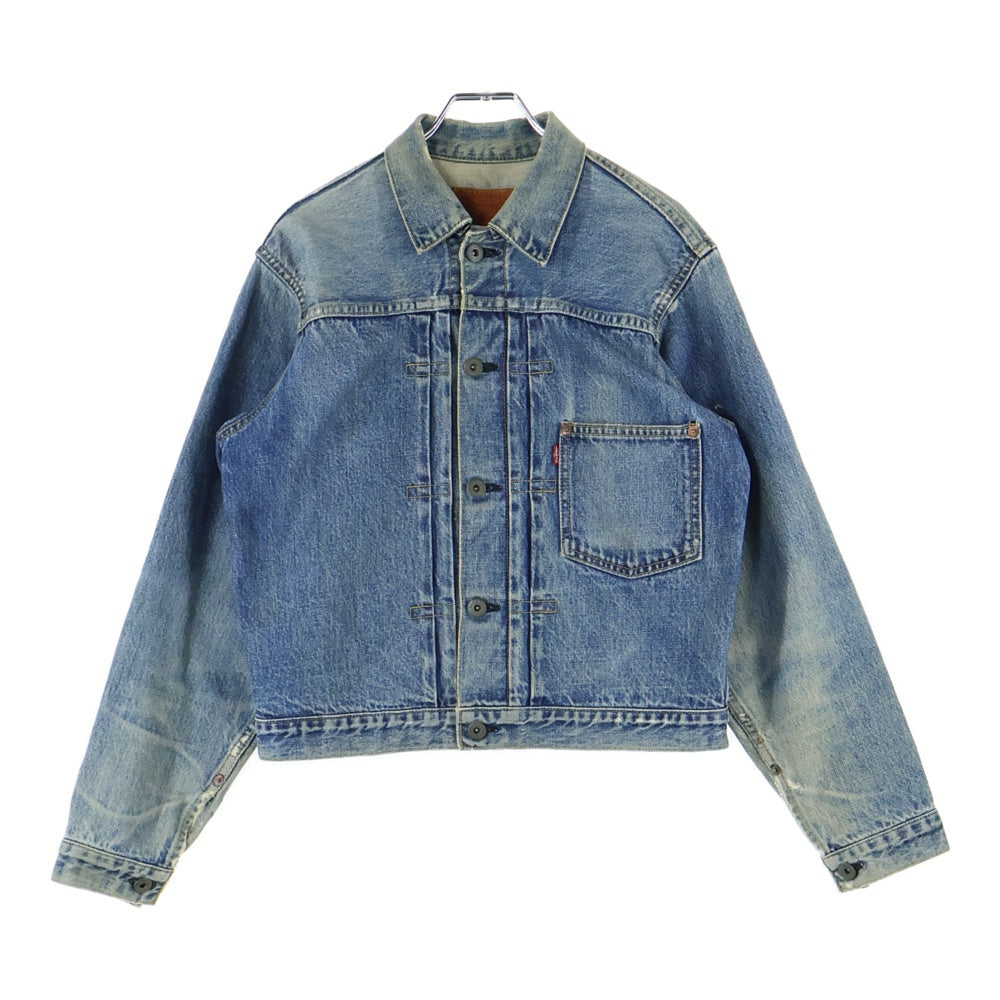 Levi's(リーバイス) 90S VINTAGE 506 1st ヴィンテージ 大戦モデル 復刻 ボタン裏J02 ビッグE ファーストフード デニム トラッカージャケット インディゴ 71506
