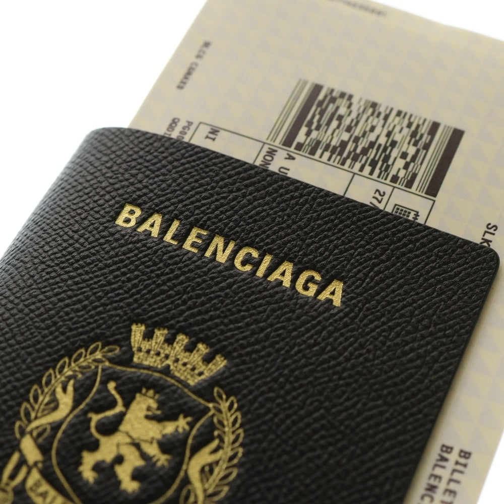 Balenciaga passport ロングウォレット BALENCIAGA】PASSPORT ロング ウォレット 2 チケット ロゴ (BALENCIAGA