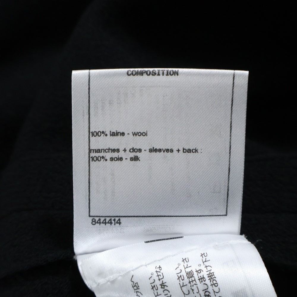 CHANEL(シャネル) ロングコート ココボタン ブラック ウール P65424V34823