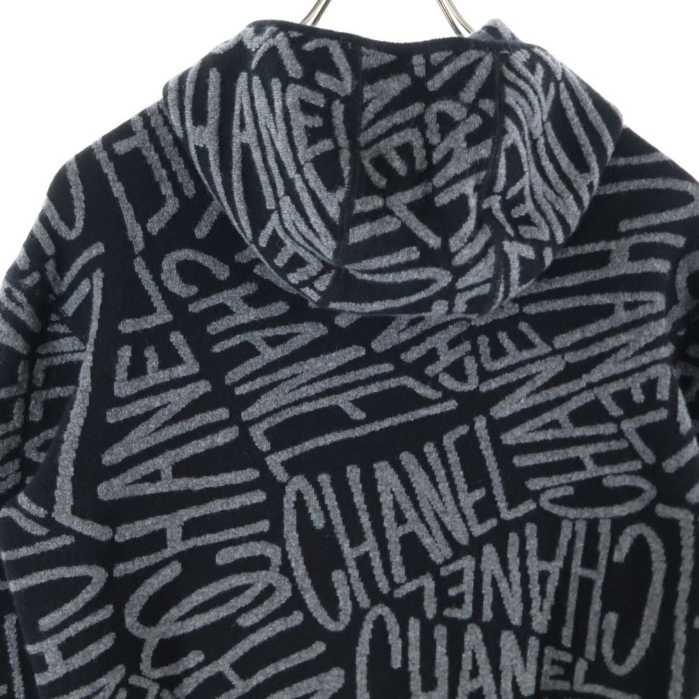 CHANEL(シャネル) ココマークボタン グラフィックロゴ 総柄ジャガード