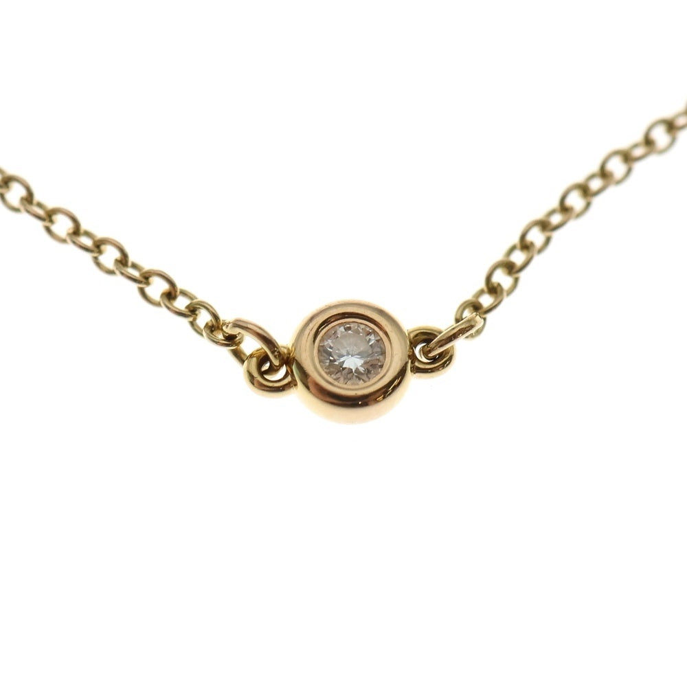 TIFFANY & Co.(ティファニー) バイザヤード 1PD ダイヤ付チェーンブレスレット 750YG イエローゴールド