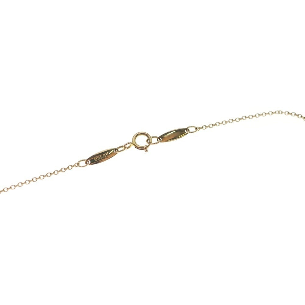 TIFFANY & Co.(ティファニー) バイザヤード 1Pダイヤモンド ネックレス イエローゴールド 直径約3.6mm レディース