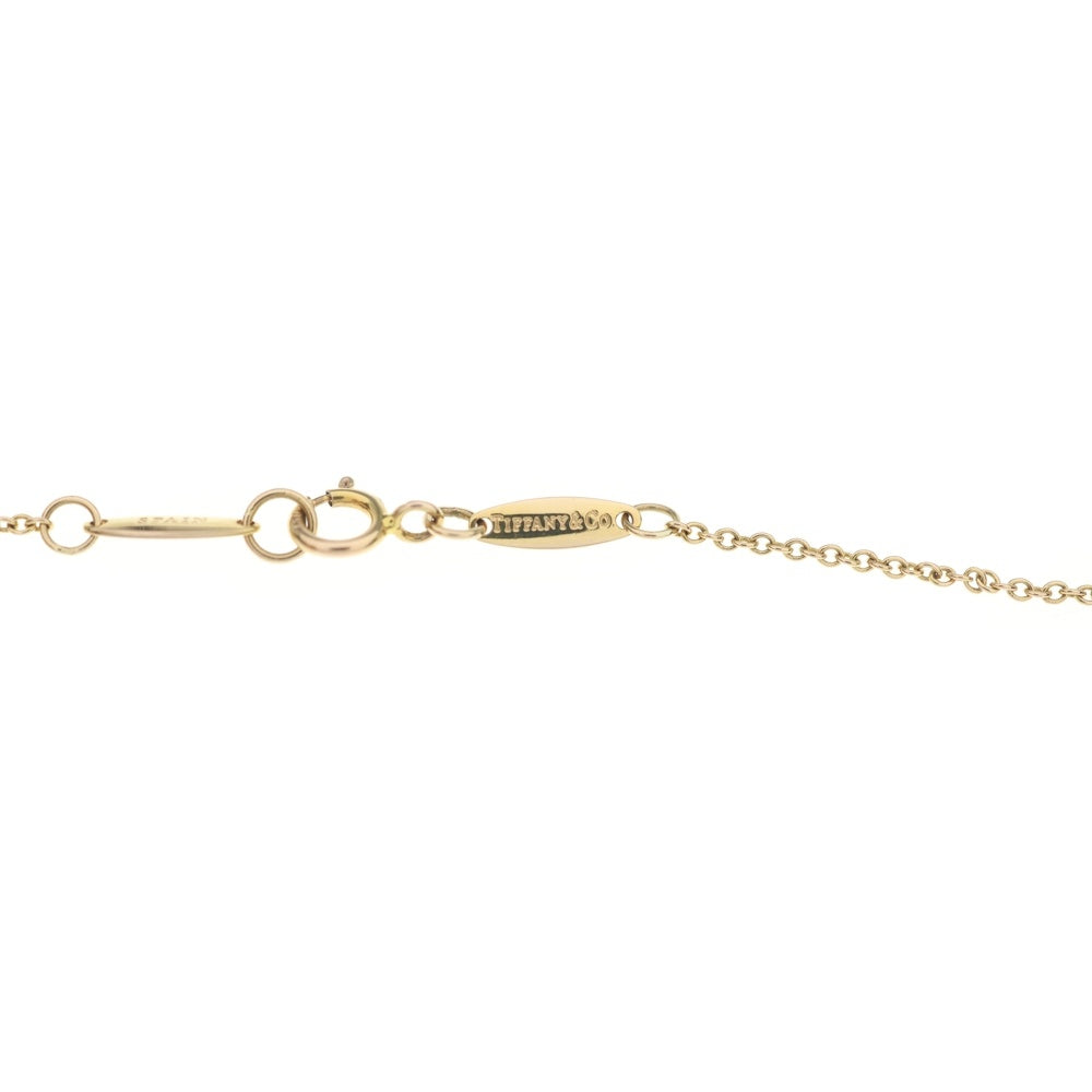 TIFFANY & Co.(ティファニー) バイザヤード 1Pダイヤモンド ネックレス イエローゴールド 直径約3.6mm レディース