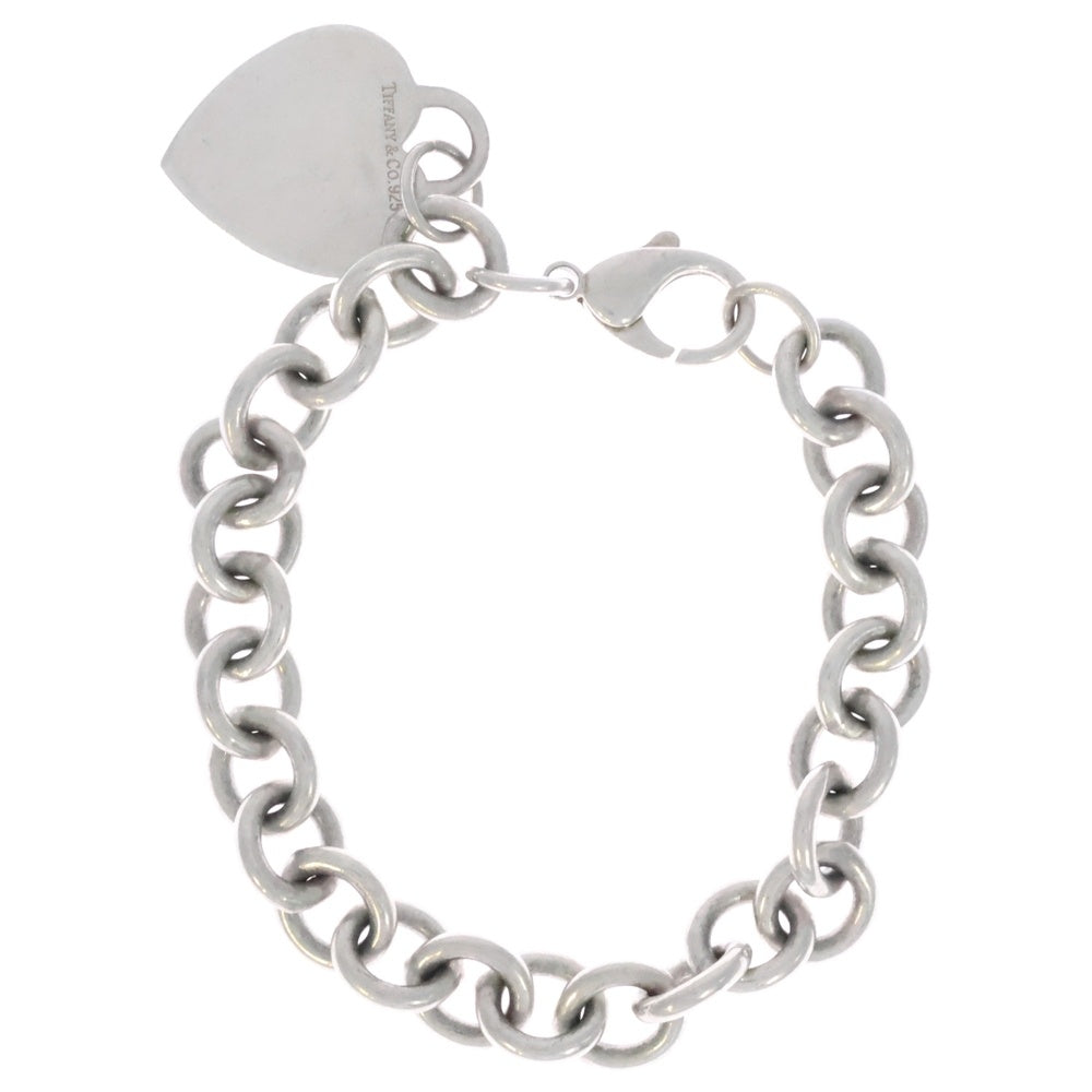 【美品】ティファニー　リターントゥ　ハートタグ　チェーン　ブレスレット　シルバー TIFFANY & Co.(ティファニー) リターントゥティファニー ロゴ ハート