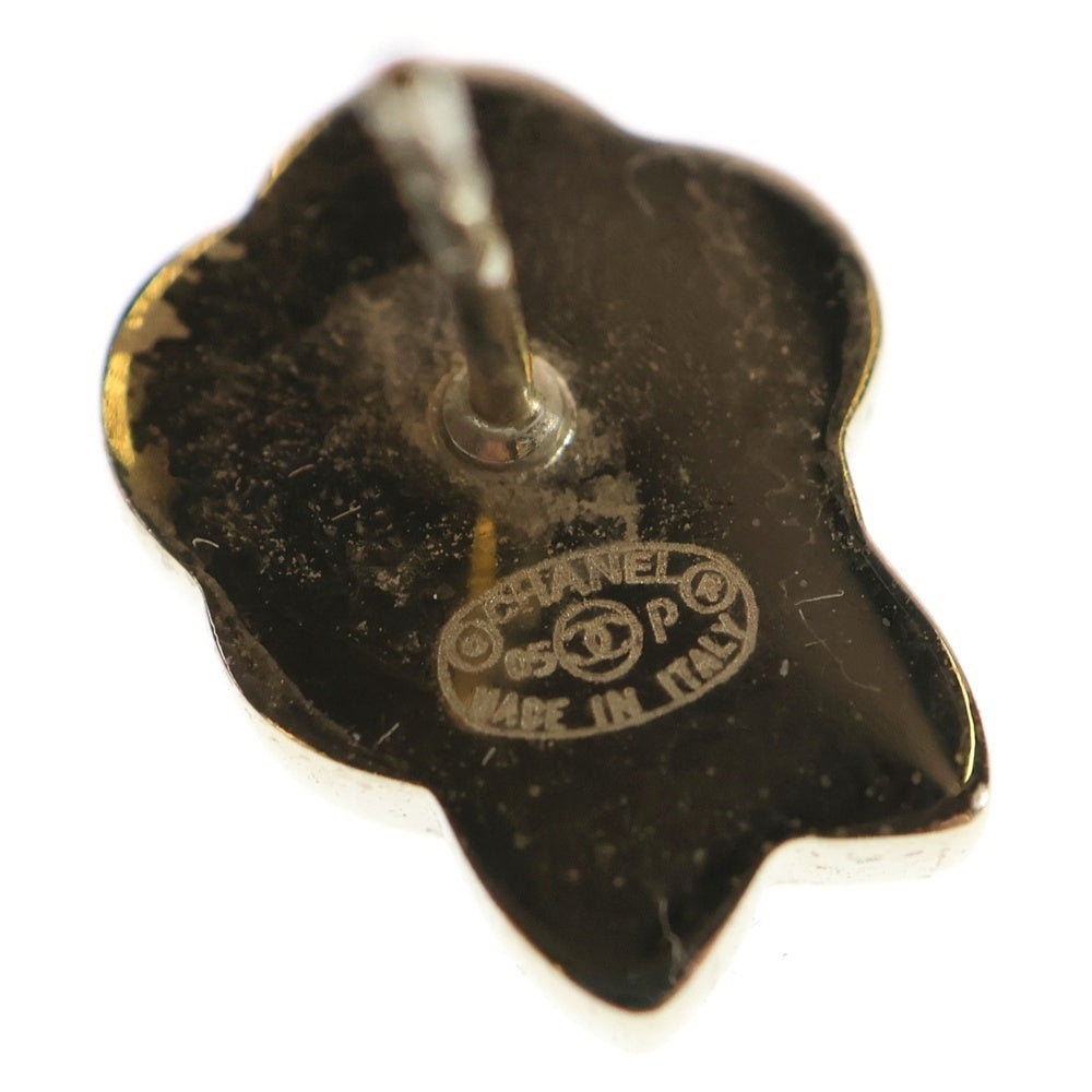 CHANEL(シャネル) ココマーク カメリア ピアス レッド×ピンク 05P