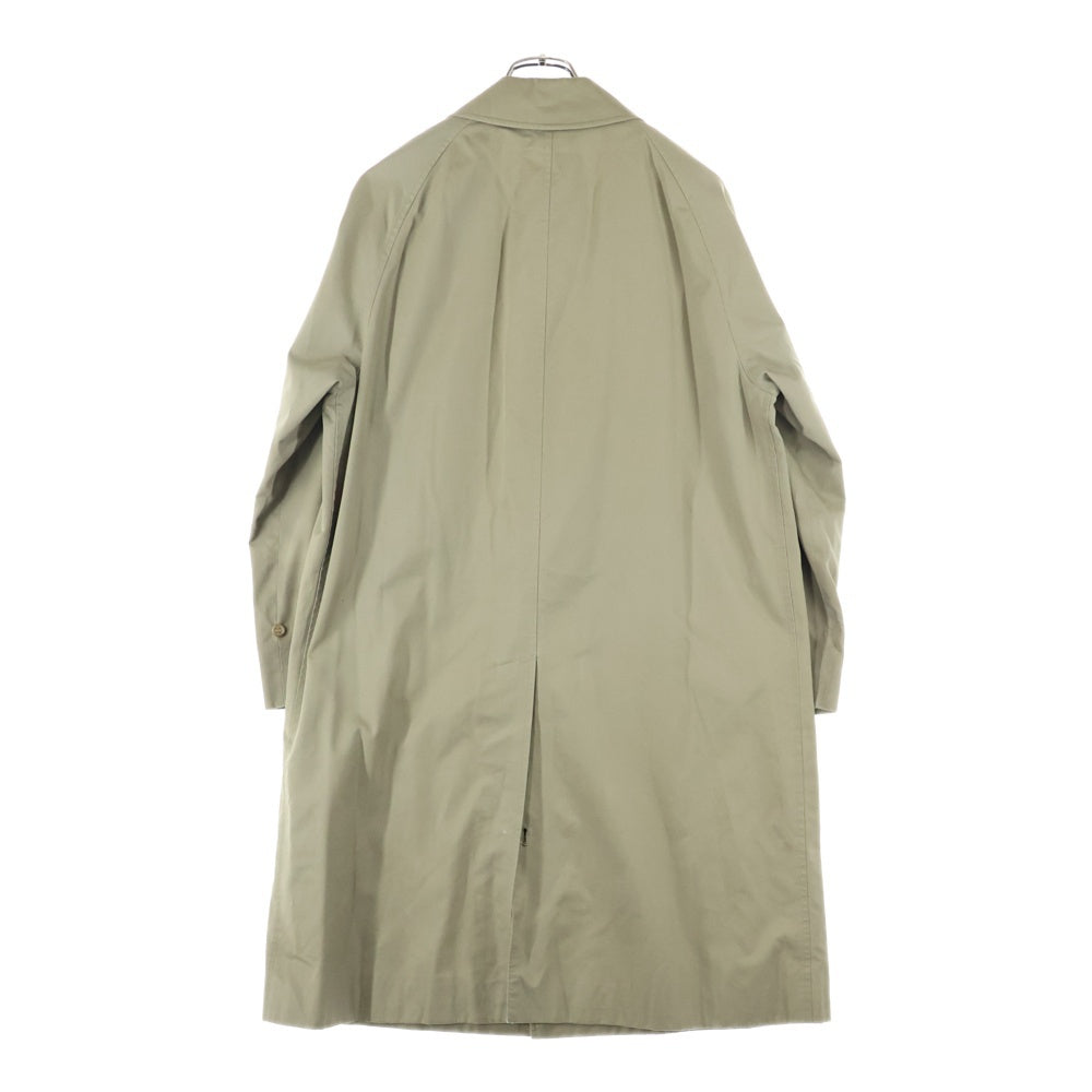 BURBERRYS(バーバリーズ) 裏地ノバチェック総柄 コットン ラグランスリーブ ステンカラーコート ベージュ