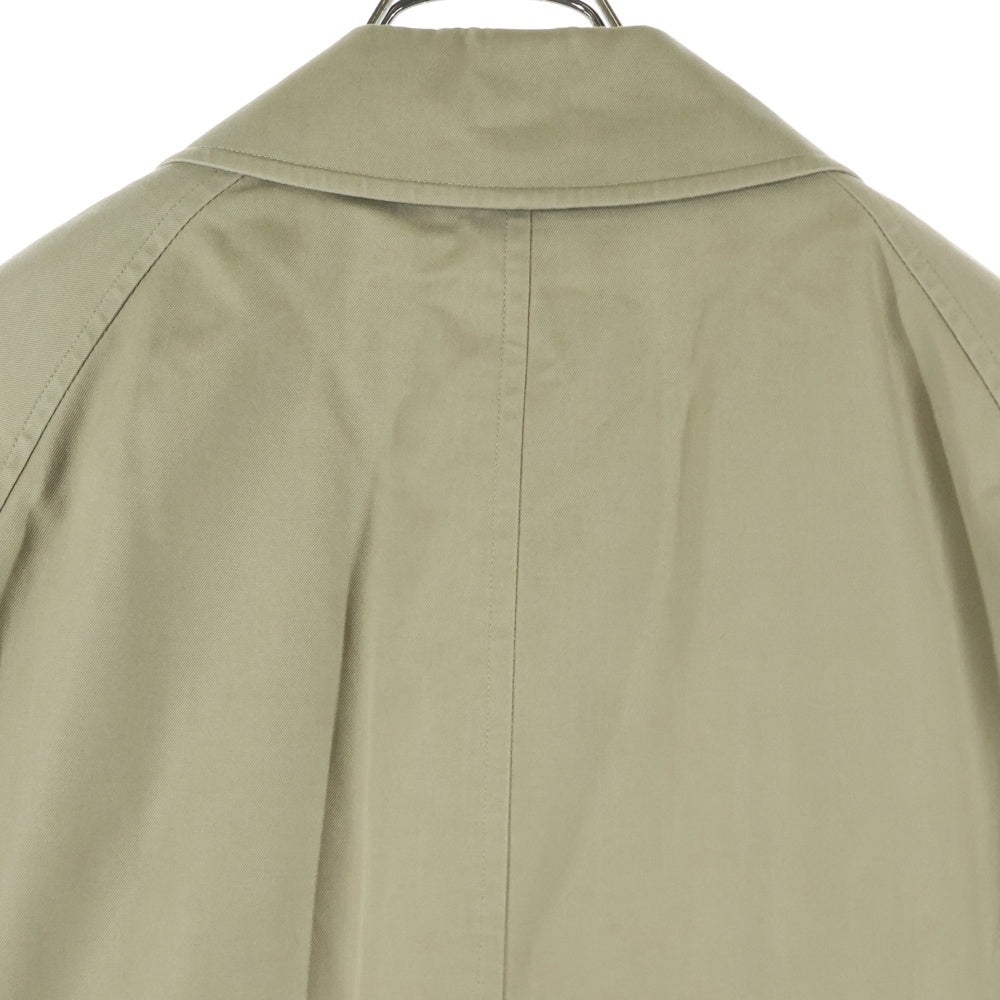 BURBERRYS(バーバリーズ) 裏地ノバチェック総柄 コットン ラグランスリーブ ステンカラーコート ベージュ