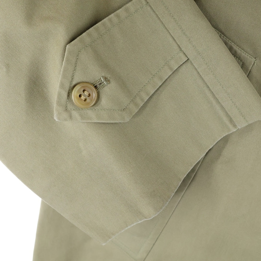 BURBERRYS(バーバリーズ) 裏地ノバチェック総柄 コットン ラグランスリーブ ステンカラーコート ベージュ