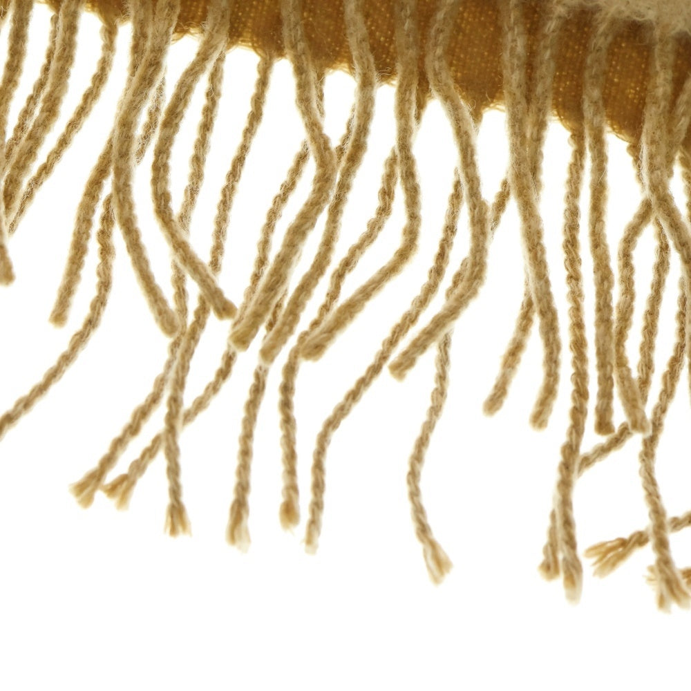 LOUIS VUITTON(ルイヴィトン) エシャルプ バローダ カシミヤマフラー フリンジ ブラウン M71293