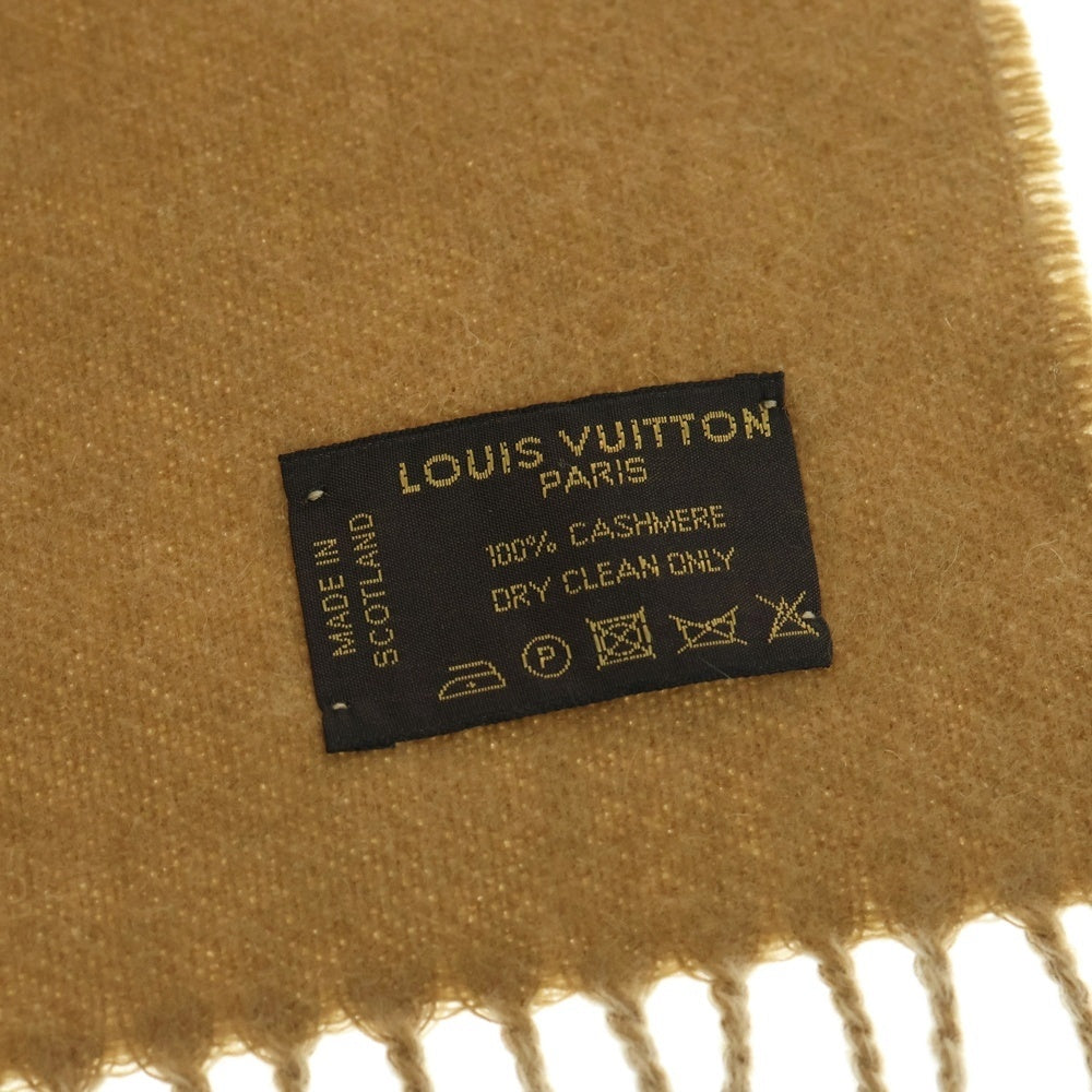 LOUIS VUITTON(ルイヴィトン) エシャルプ バローダ カシミヤマフラー フリンジ ブラウン M71293