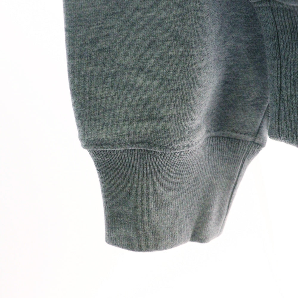 COACH(コーチ) スポーティー シグネチャー ワッペンロゴ クルーネック プルオーバースウェット トレーナー グレー CAH74