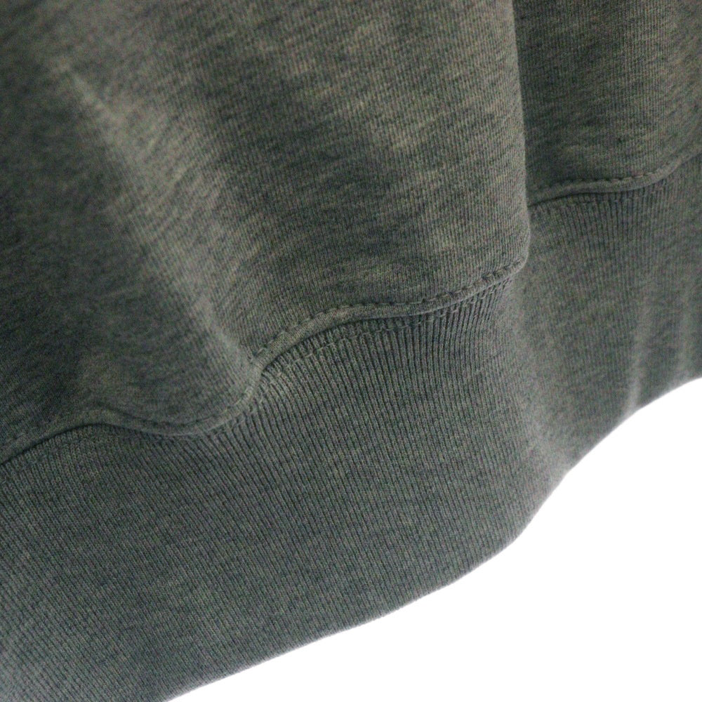 COACH(コーチ) スポーティー シグネチャー ワッペンロゴ クルーネック プルオーバースウェット トレーナー グレー CAH74