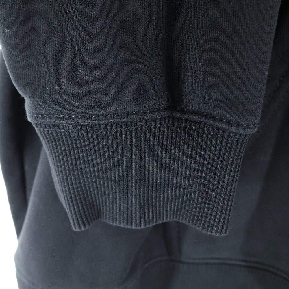 COACH(コーチ) シグネチャー ロゴプリント プルオーバースウェットパーカー フーディー ブラック C8774