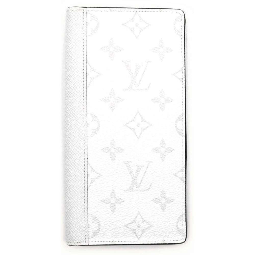 LOUIS VUITTON(ルイヴィトン) タイガラマ ポルトフォイユブラザ アンタークティカ ロングウォレット 長財布 カードケース ホワイト レザー M30298
