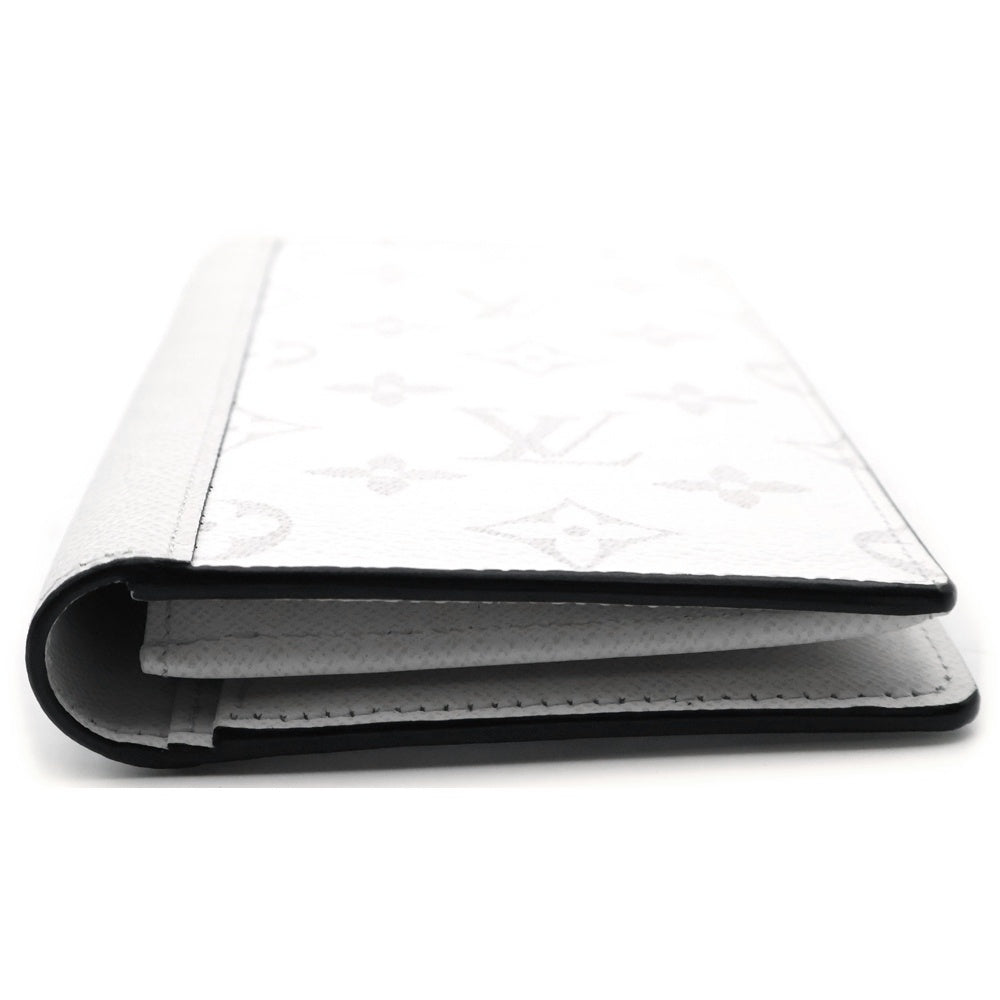 LOUIS VUITTON(ルイヴィトン) タイガラマ ポルトフォイユブラザ アンタークティカ ロングウォレット 長財布 カードケース ホワイト レザー M30298