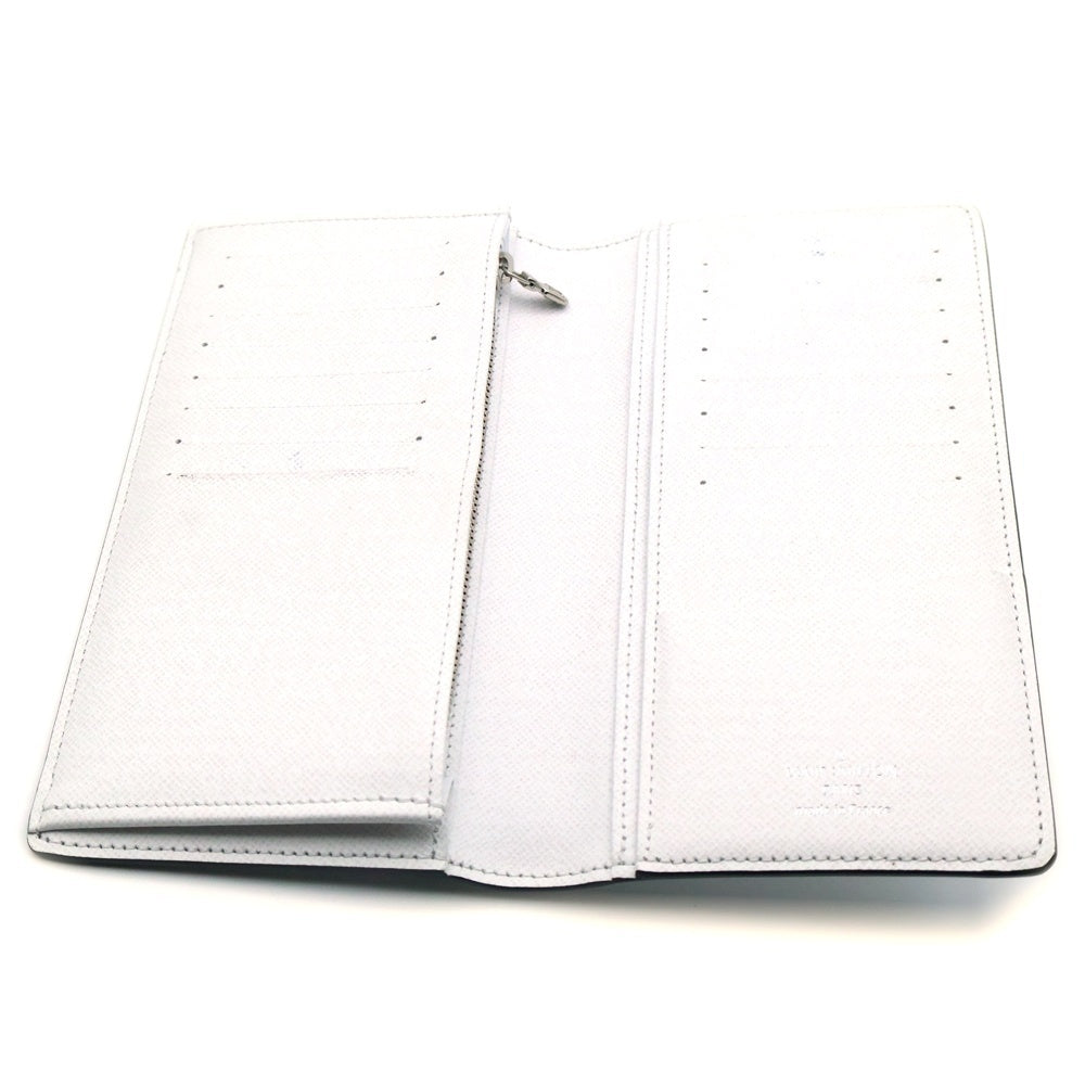 LOUIS VUITTON(ルイヴィトン) タイガラマ ポルトフォイユブラザ アンタークティカ ロングウォレット 長財布 カードケース ホワイト レザー M30298