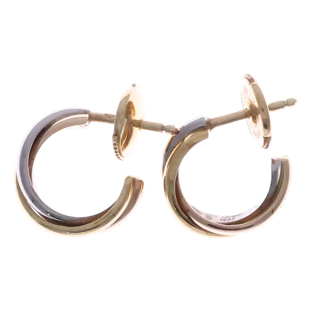 Cartier(カルティエ) トリニティ ピアス イエローゴールド×ピンクゴールド×ホワイトゴールド Au750 K18YG/PG/WG ジュエリー