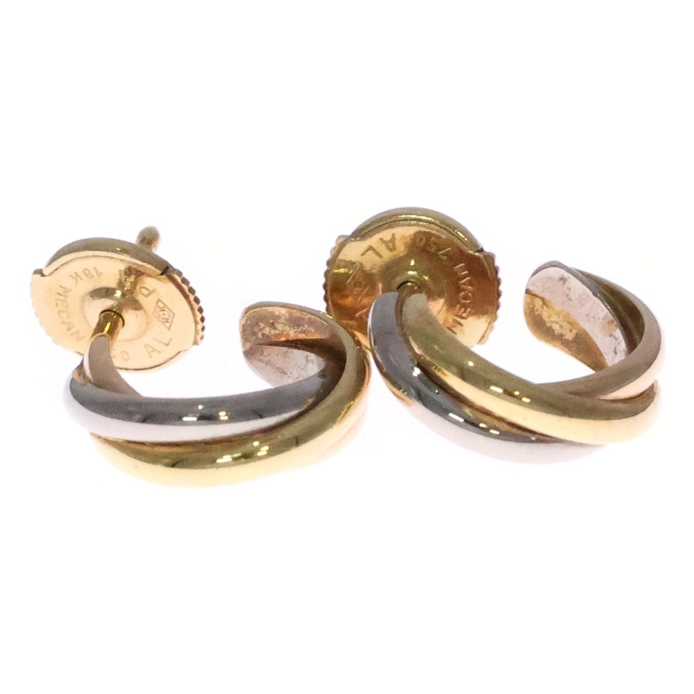 Cartier(カルティエ) トリニティ ピアス イエローゴールド×ピンクゴールド×ホワイトゴールド Au750 K18YG/PG/WG ジュエリー