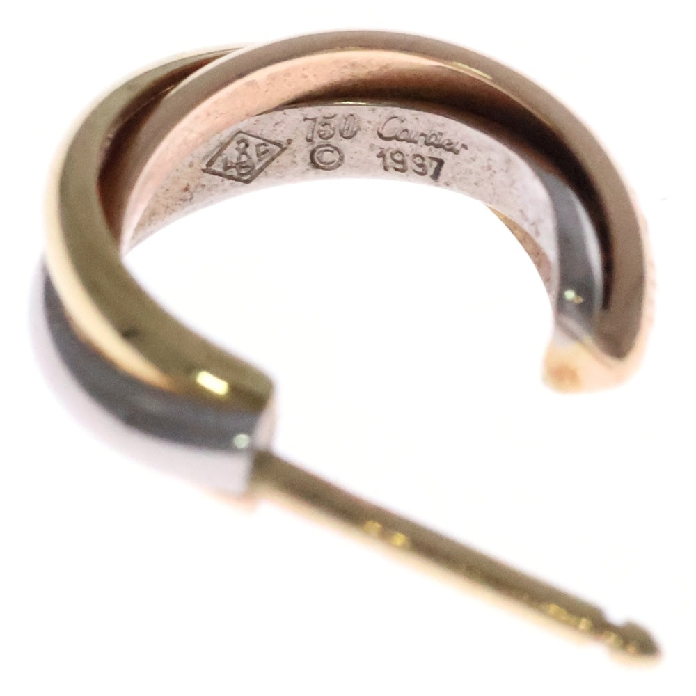 Cartier(カルティエ) トリニティ ピアス イエローゴールド×ピンクゴールド×ホワイトゴールド Au750 K18YG/PG/WG ジュエリー