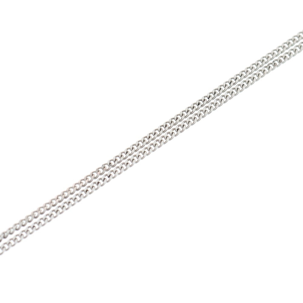 DIOR(ディオール) ベア くま ラインストーン ネックレス シルバー メタル アクセサリー