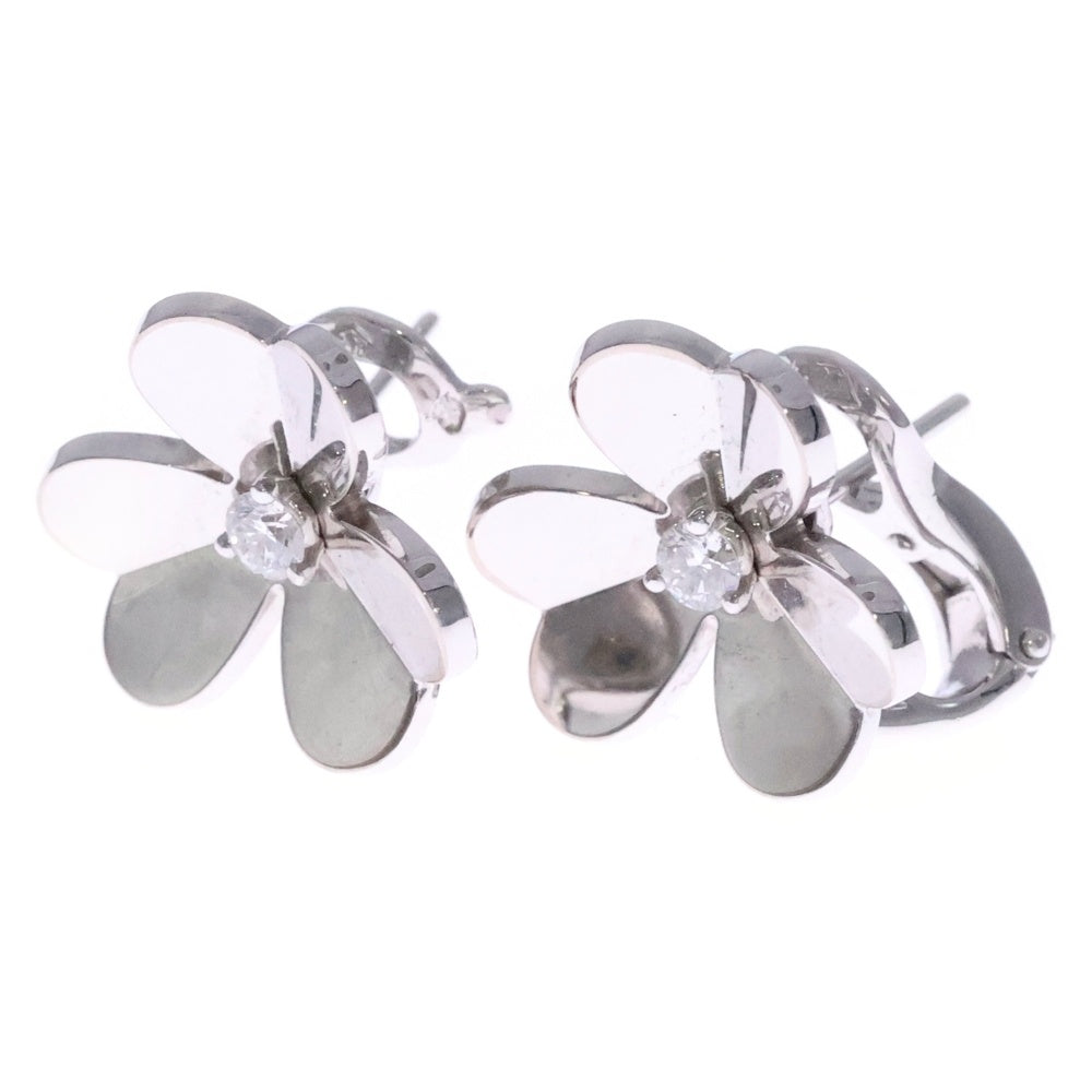 Van Cleef & Arpels(ヴァンクリーフアンドアーペル) フリヴォル ピアス スモール ダイヤモンド ホワイトゴールド Au750WG ジュエリー