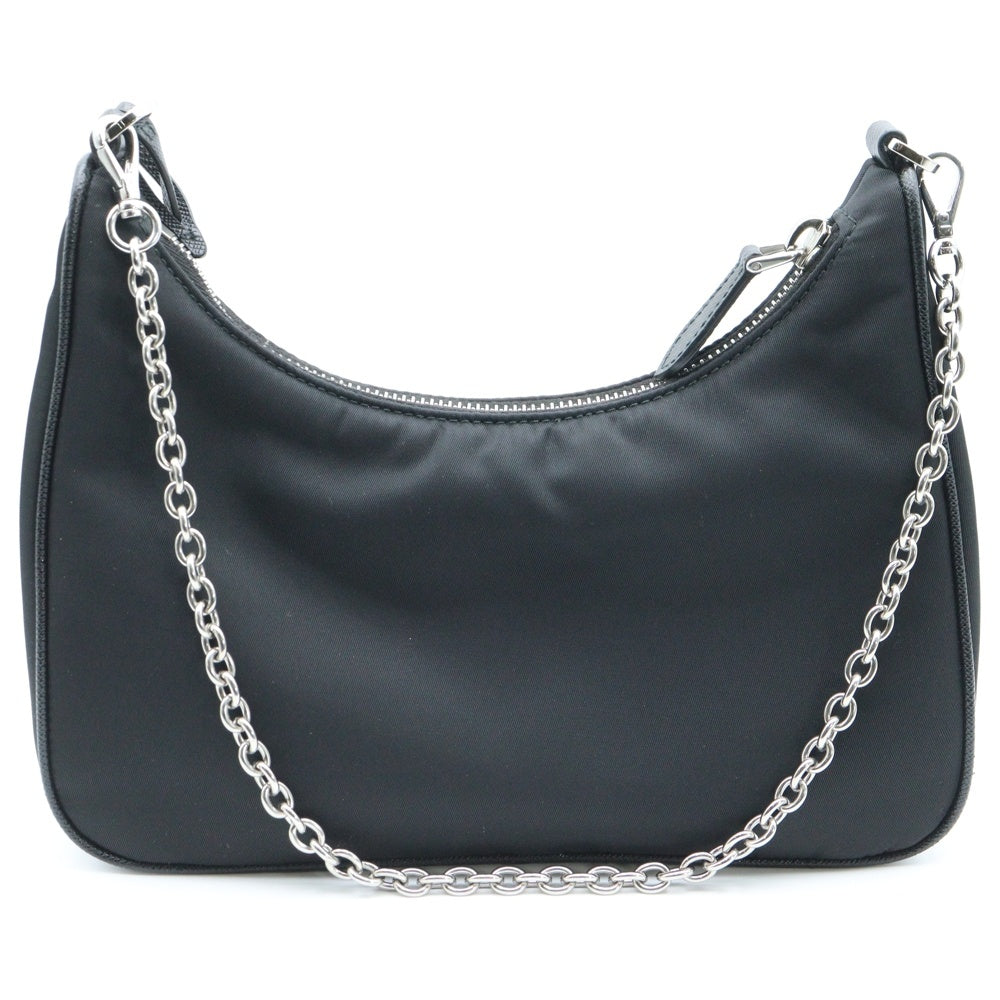 PRADA(プラダ) Re-Edition 2005 ショルダーバッグ ハンドバッグ ブラック ナイロン 1BH204