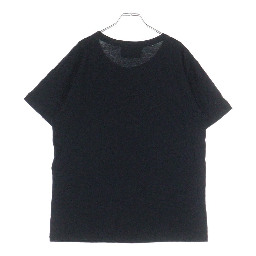 GUCCI(グッチ) 18SS Metal Logo Tee メタルロゴクルーネック半袖Tシャツ カットソー ブラック 493117 XJAIO