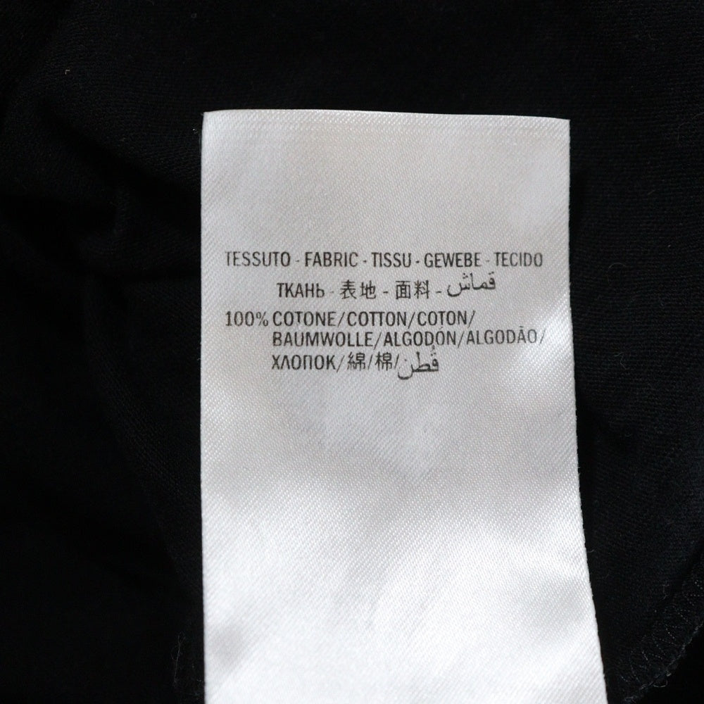 GUCCI(グッチ) 18SS Metal Logo Tee メタルロゴクルーネック半袖Tシャツ カットソー ブラック 493117 XJAIO