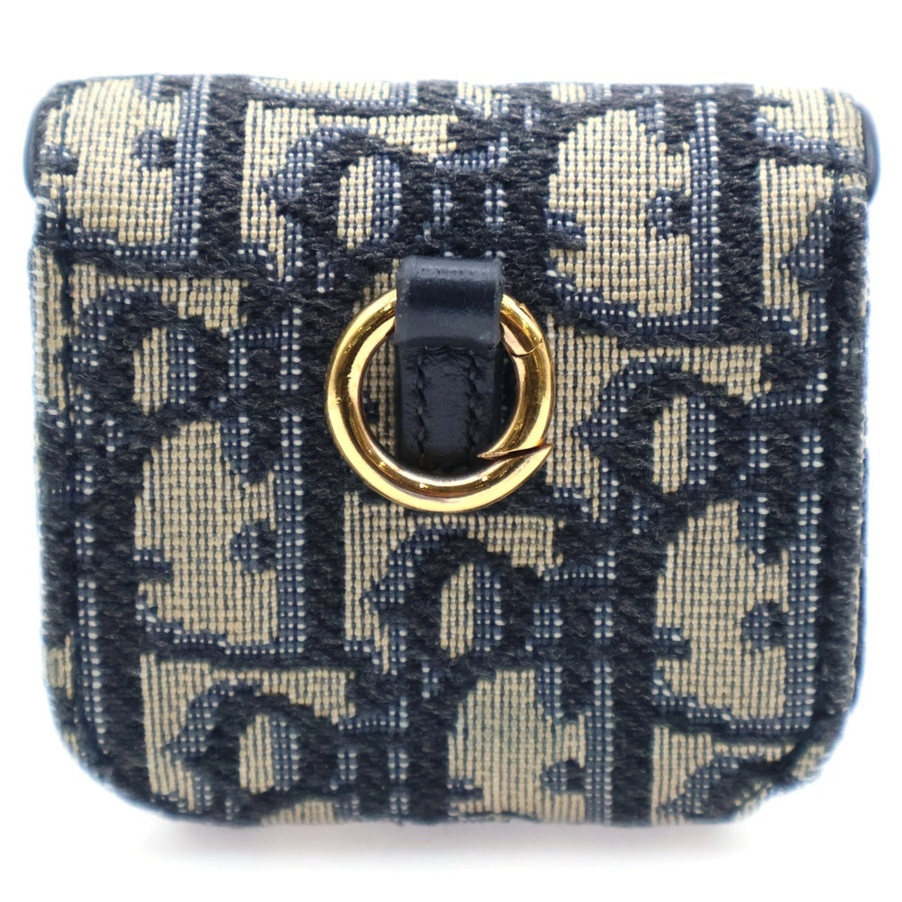 Christian Dior(クリスチャンディオール) オブリーク エアポッズケース キャンバス ネイビー