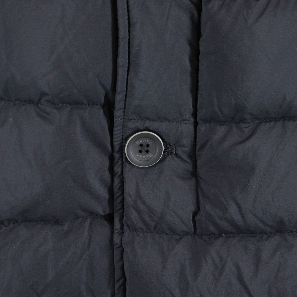 HERNO(ヘルノ) LEGEND IL CAPPOTTO レジェンド イル カッポット ジップアップ ダウンジャケット ブラック PI007ULE-19288