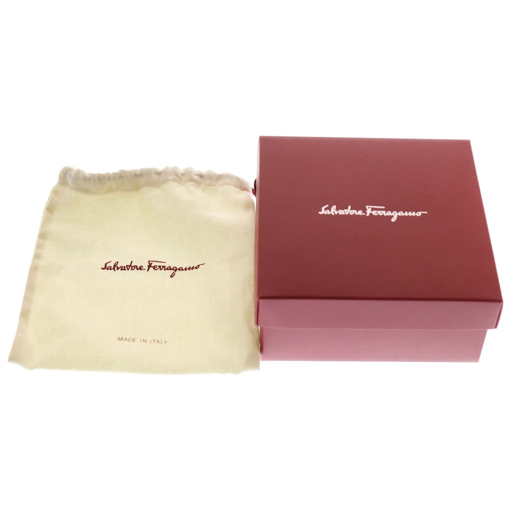 Salvatore Ferragamo(サルヴァトーレ フェラガモ) ガンチーニ ベルト リバーシブル ブラック ベージュ レザー