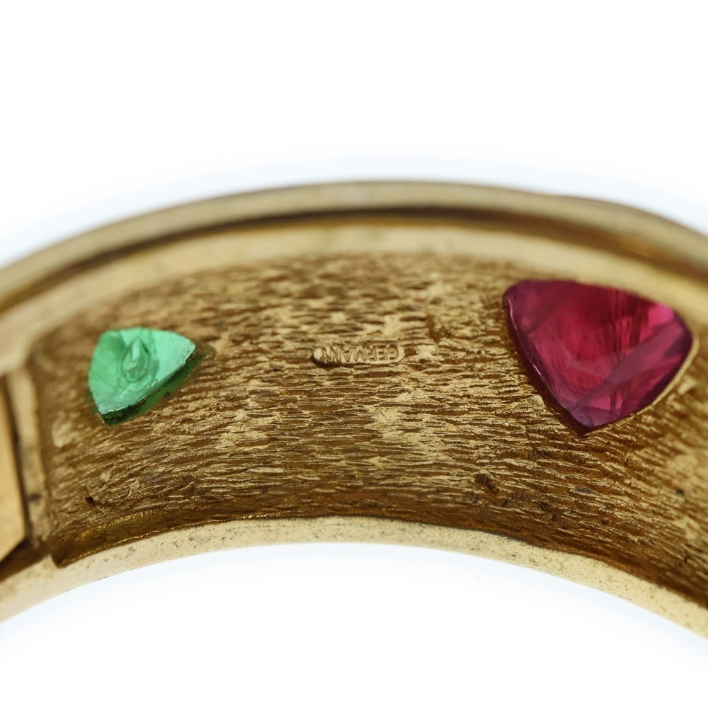 Christian Dior(クリスチャンディオール) ラインストーン バングル