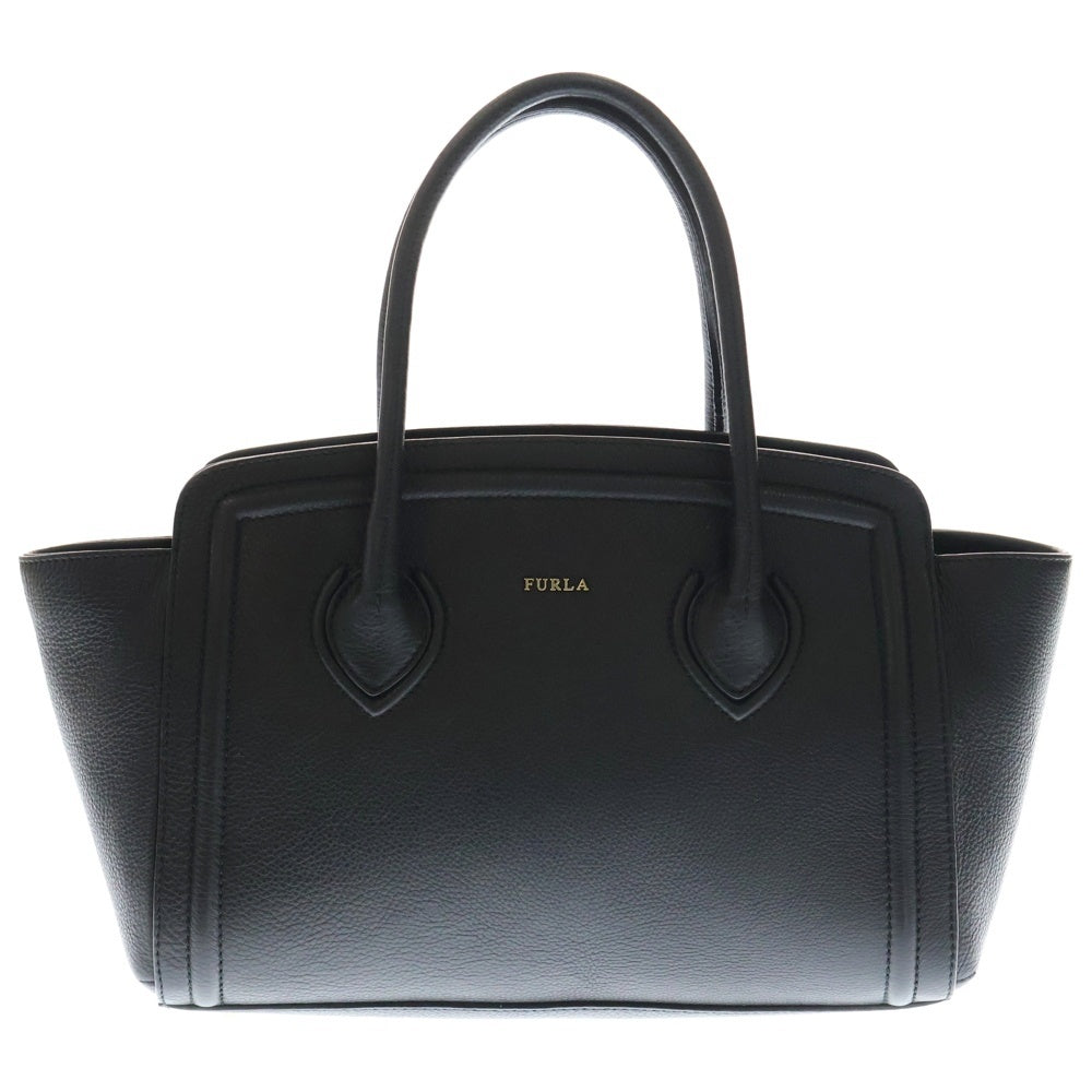 FURLA(フルラ) ハンドバッグ ブラック レザー