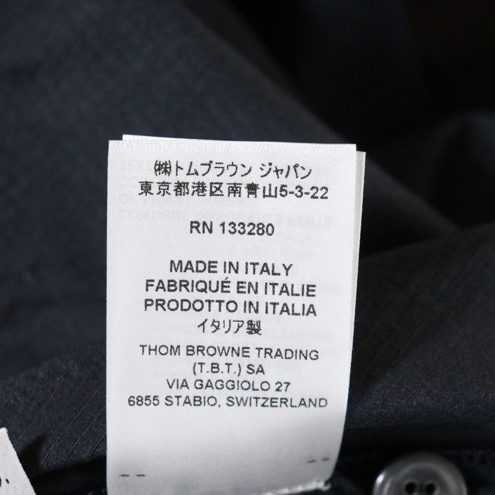 THOM BROWNE(トムブラウン) Striped Pleated Mini Skirt トリコロールプリーツミニスカート ネイビー FJK071A-07651