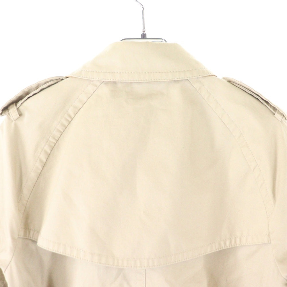 COACH(コーチ) 裏地シグネチャー総柄プリント ダブルブレスト トレンチ コート ベージュ レディース F85626