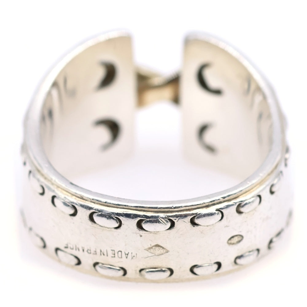 HERMES(エルメス) メキシコリング 指輪 シルバー SV925/K18YG