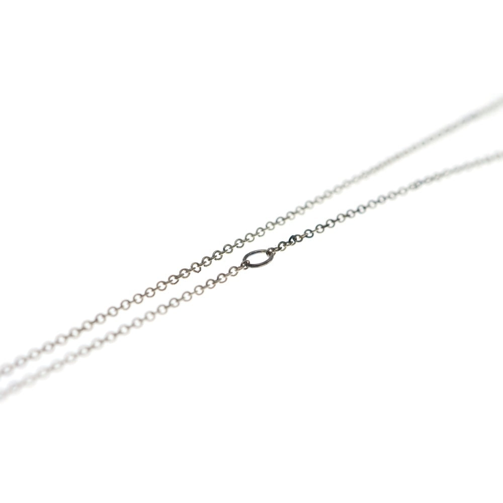 TIFFANY & Co.(ティファニー) リターントゥ ダブルハートモチーフチェーンペンダントネックレス SV925/K18YG シルバー/イエローゴールド レディース