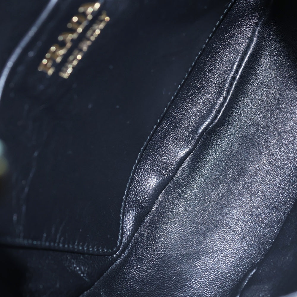 PRADA(プラダ) アーケ スモール ワンショルダーバッグ ハンドバッグ ライトグリーン レザー 1BC194 ゴールド金具