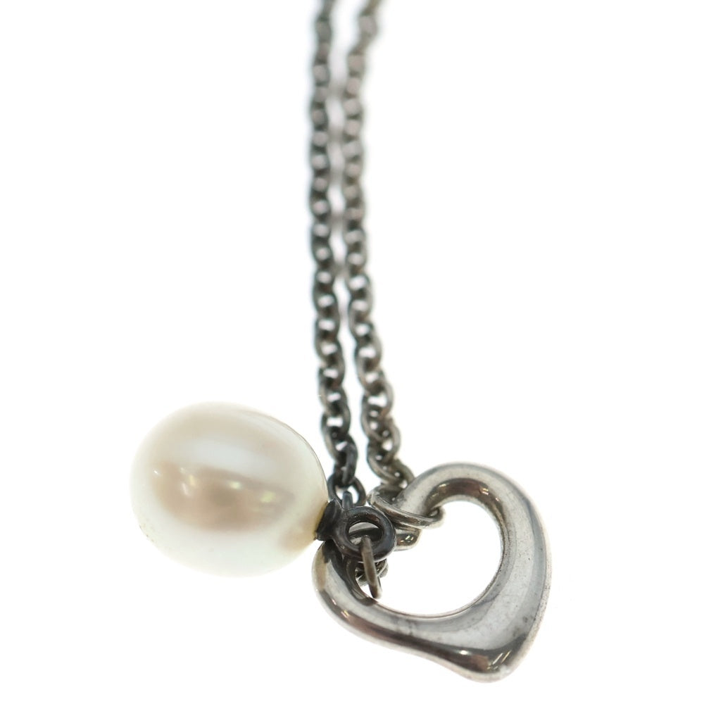 TIFFANY & Co.(ティファニー) オープンハート ラリアット パール