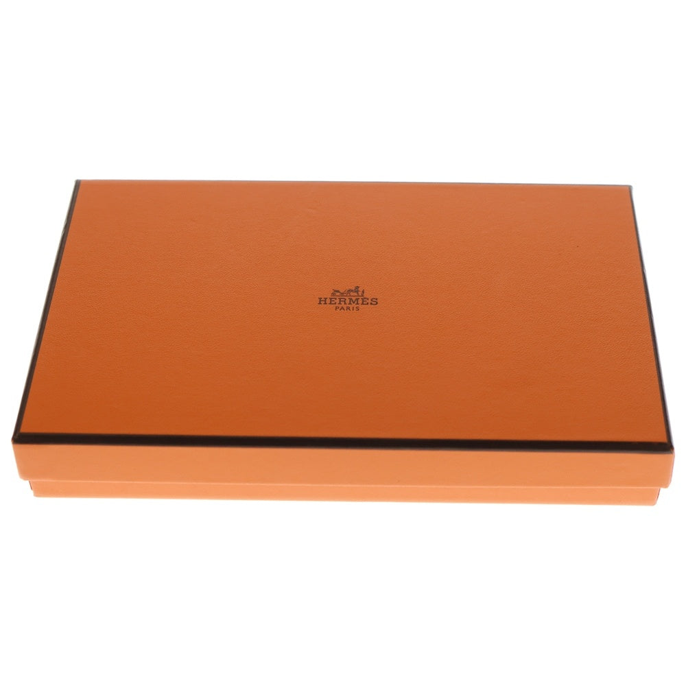 HERMES(エルメス) べアンスフレ ロングウォレット 長財布 カードケース ブラック エプソン ゴールド金具 X刻印