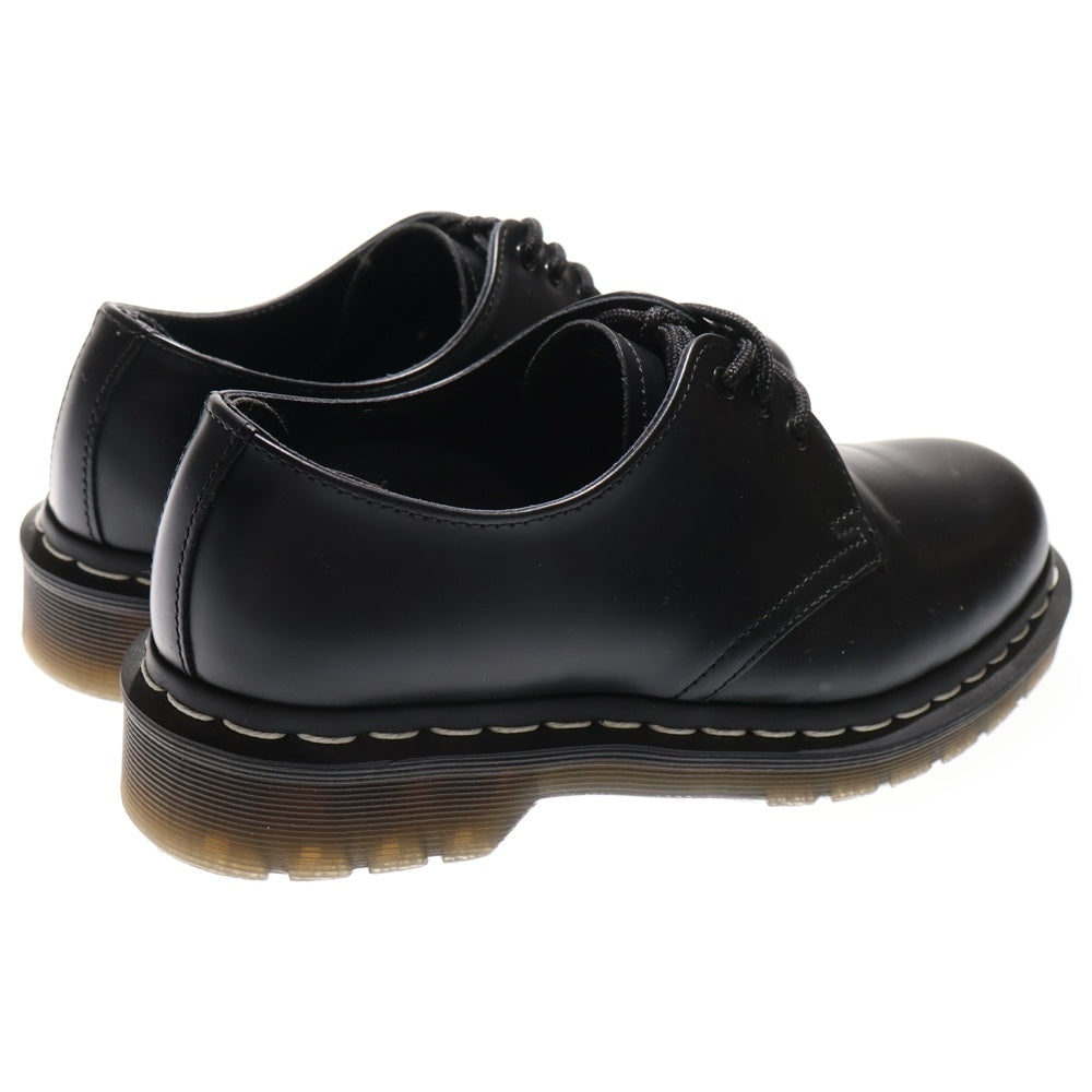 Dr.Martens(ドクターマーチン) 1461 ホワイトステッチ 3ホール レザー レースアップ ローカットシューズ ブーツ ブラック レディース