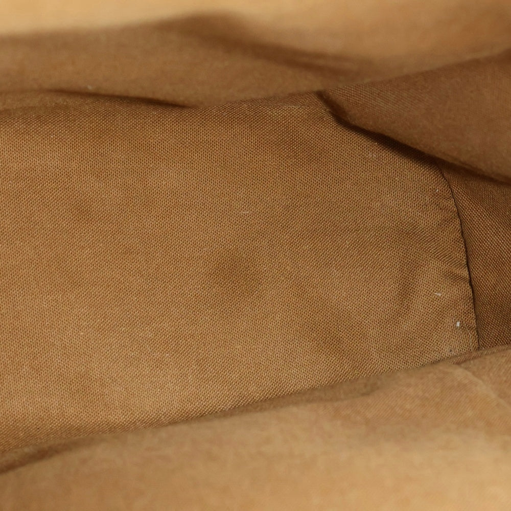 LOUIS VUITTON(ルイヴィトン) モノグラム モンスリMM リュックサック バックパック ショルダーバッグ ブラウン レザー×PVC M51136 ゴールド金具