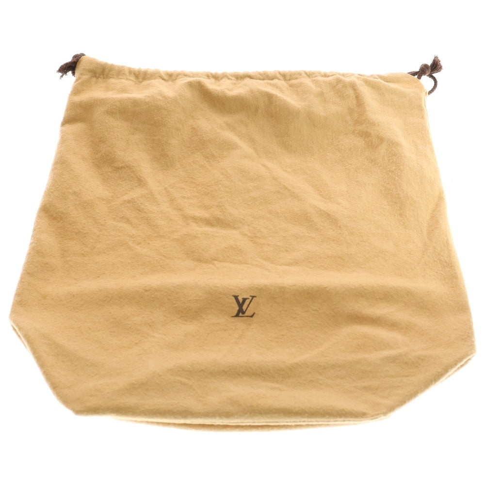 LOUIS VUITTON(ルイヴィトン) モノグラム モンスリMM リュックサック バックパック ショルダーバッグ ブラウン レザー×PVC M51136 ゴールド金具