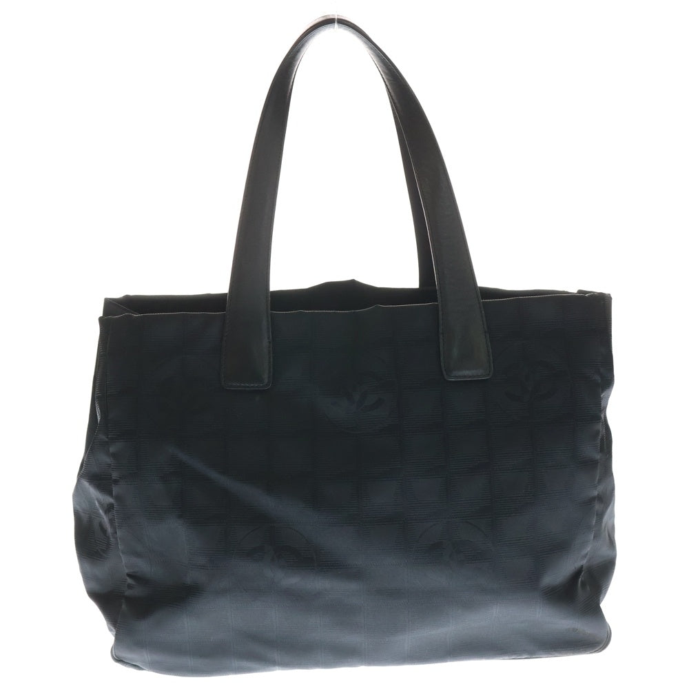 CHANEL(シャネル) ココマーク ニュートラベルライン トートバッグ ハンドバッグ ブラック ナイロン