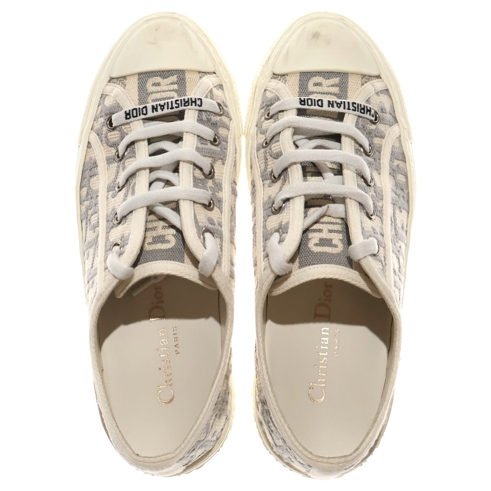 DIOR(ディオール) Walk'n'Dior ウォーキンディオール オブリーク ジャガード キャンバス ラバー レースアップ ローカットシューズ スニーカー レディース KCK211OBE