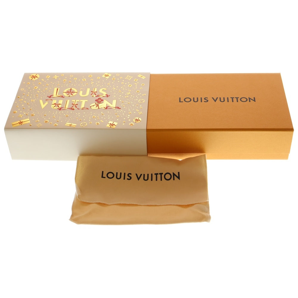 LOUIS VUITTON(ルイヴィトン) ダミエアズール ポシェットコスメテック ポーチ ケース アイボリー PVC N60024 ゴールド金具