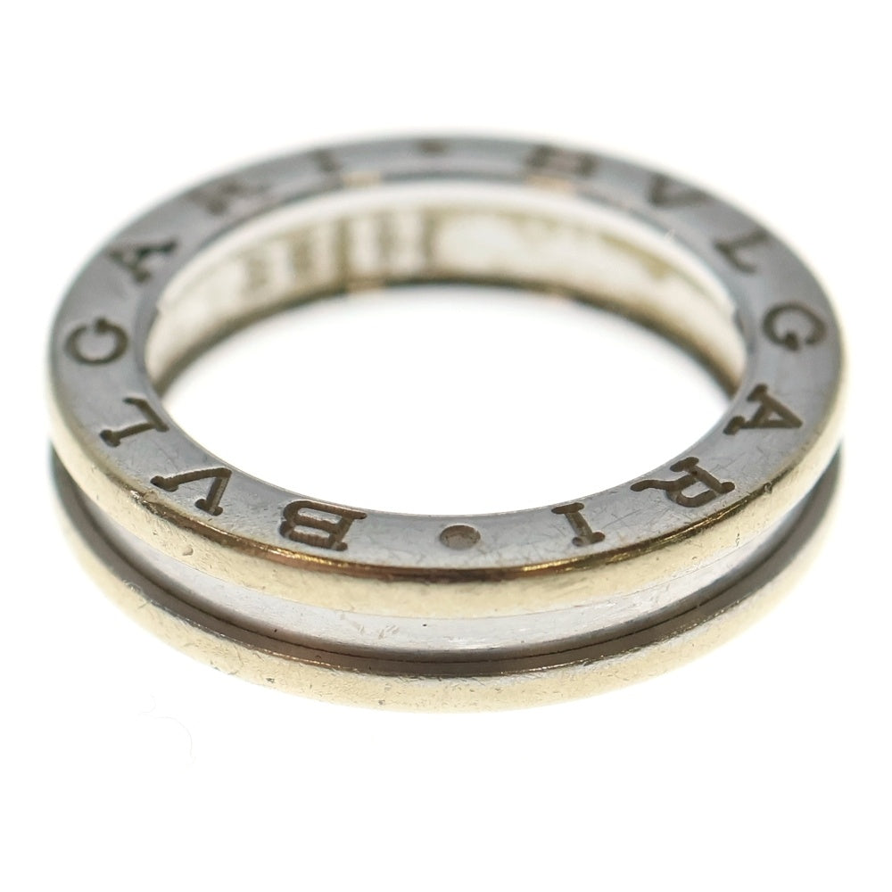 BVLGARI(ブルガリ) B-Zero1 ビーゼロワン 1バンド リング 指輪 K18WG ホワイトゴールド 9号