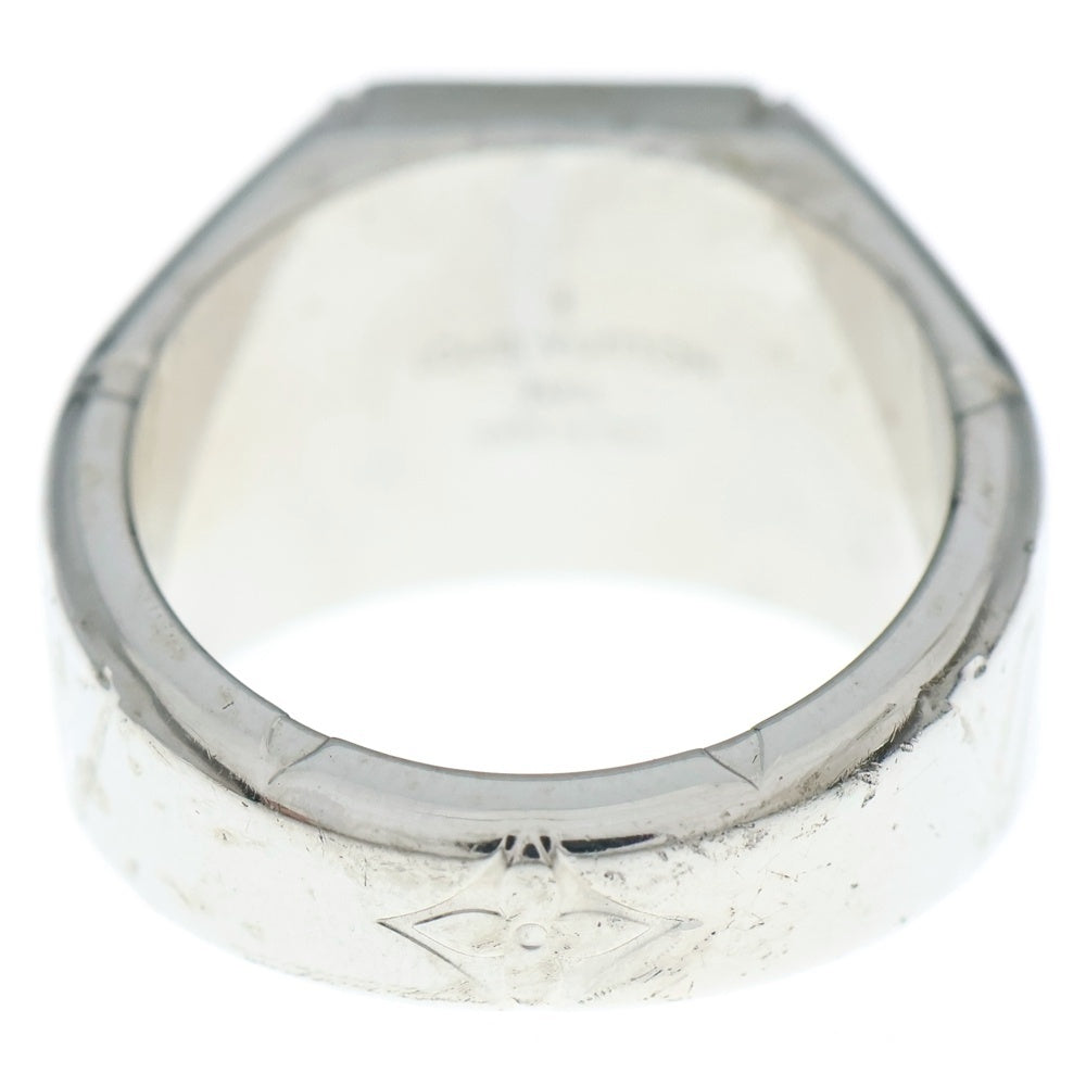 LOUIS VUITTON(ルイヴィトン) モノグラム シグネットリング 指輪 シルバー M62487