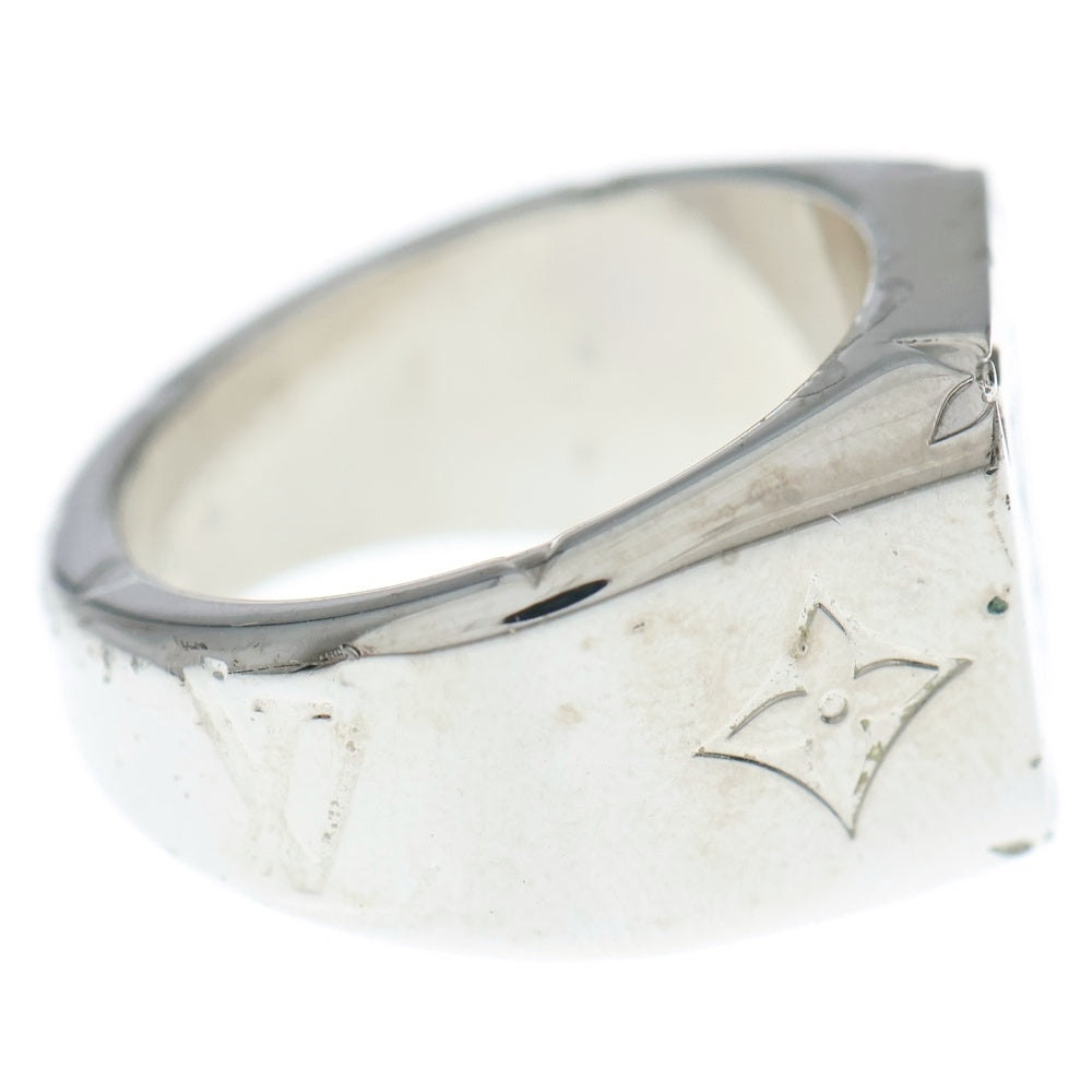 LOUIS VUITTON(ルイヴィトン) モノグラム シグネットリング 指輪 シルバー M62487