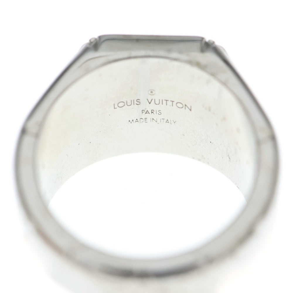 LOUIS VUITTON(ルイヴィトン) モノグラム シグネットリング 指輪 シルバー M62487